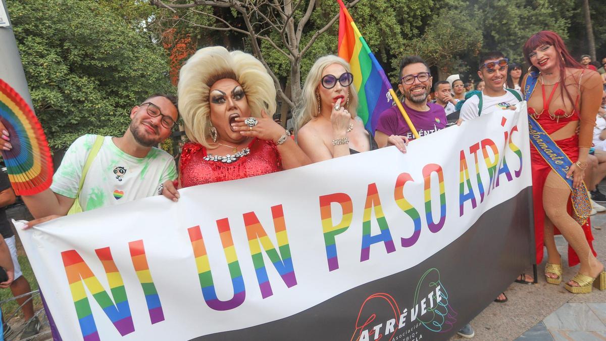 Marcha del Orgullo en Orihuela el año pasado