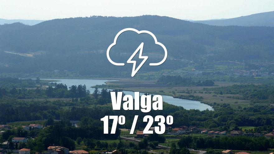 El tiempo en Valga: previsión meteorológica para hoy, miércoles 25 de junio