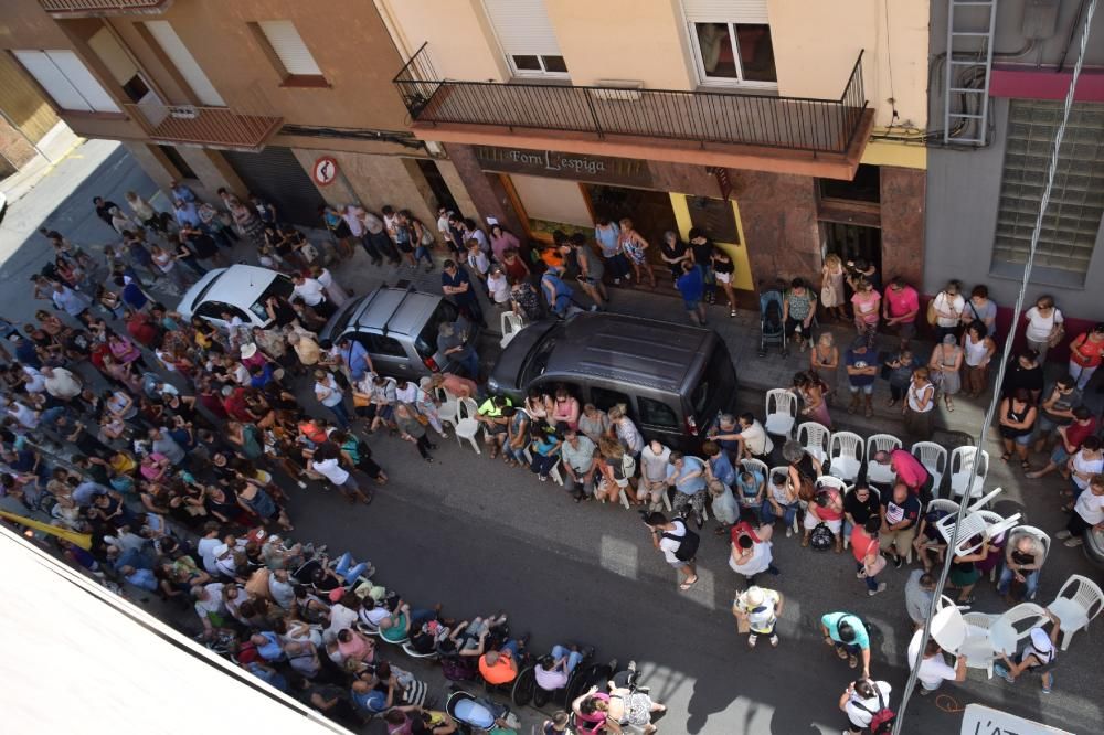 Protesta de l'Associació Pro Disminuïts del Berguedà