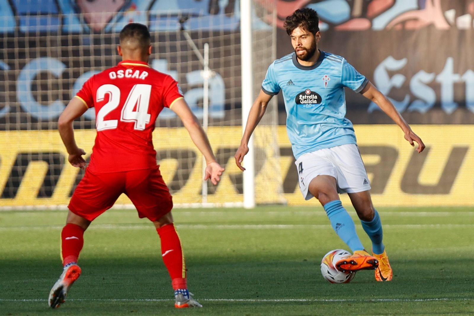 El Celta-Getafe, en imágenes