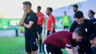 Iván Ania, técnico del Córdoba CF: "Hasta ahora hemos tenido jugadores, ahora necesitamos hacer un equipo"