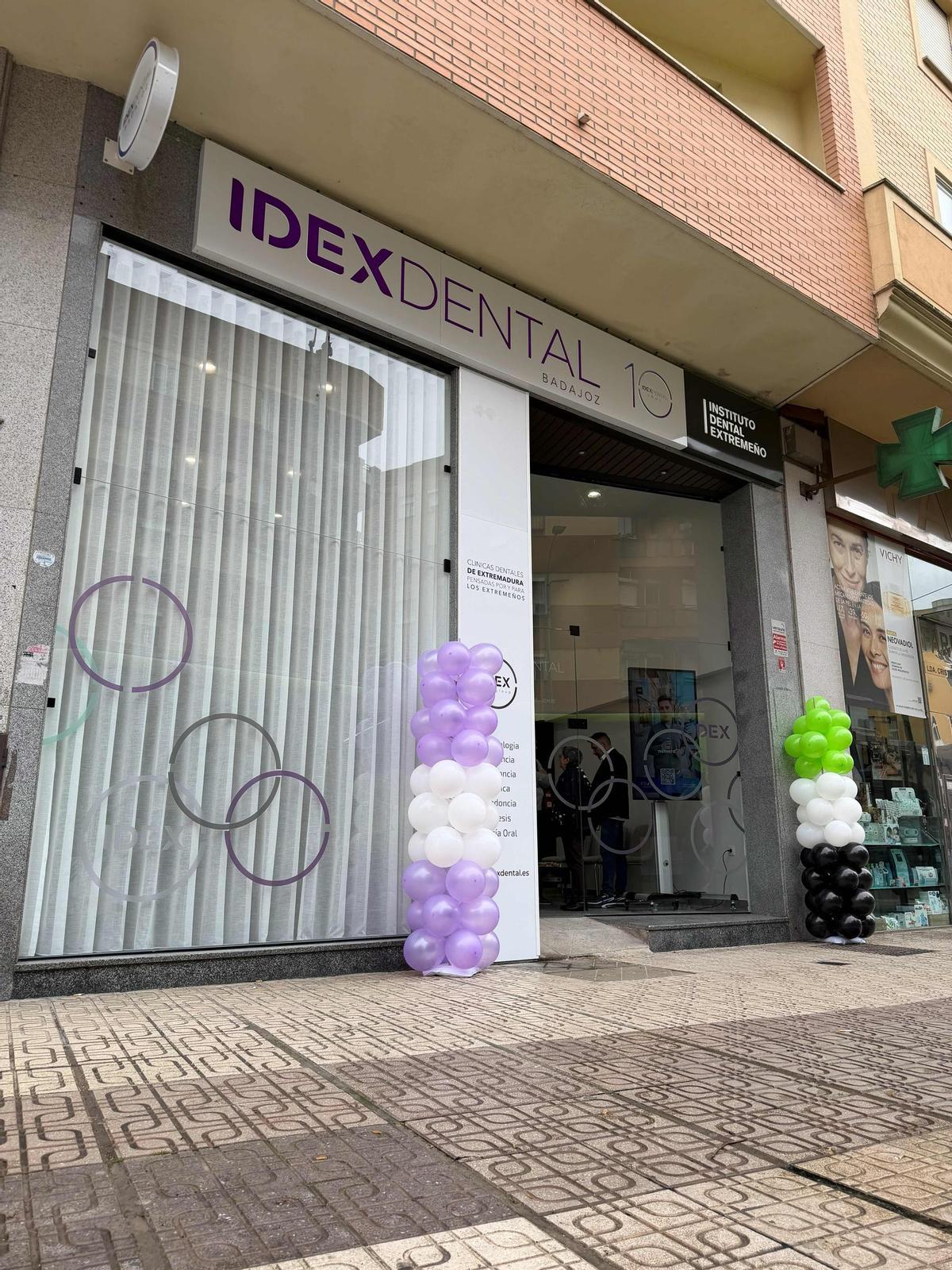 Nueva clínica de Idexdental, en la calle Ricardo Carapeto Zambrano número 20 de Badajoz.