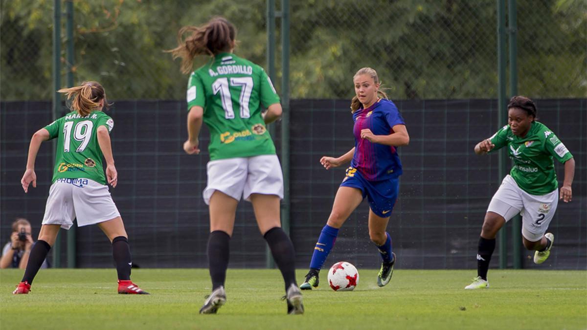 Lieke Martens se estrenó ante el Santa Teresa