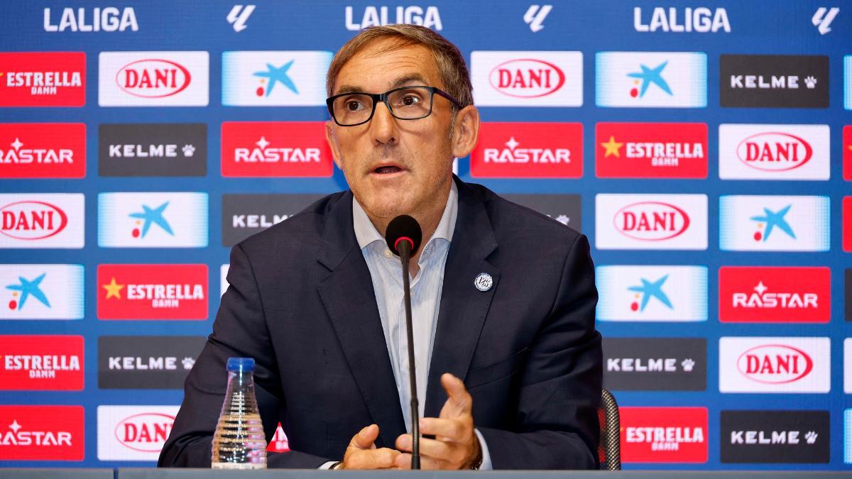 Fran Garagarza, en rueda de prensa