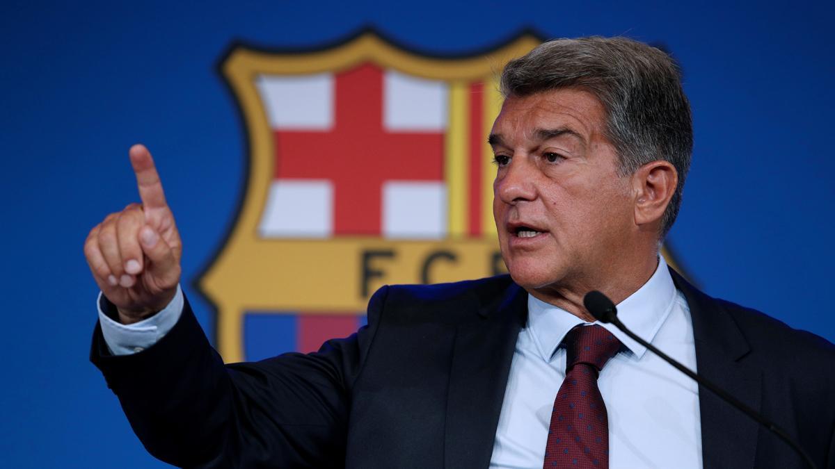 Laporta: "El Barça tiene un patrimonio neto negativo de 451 miliones de euros"