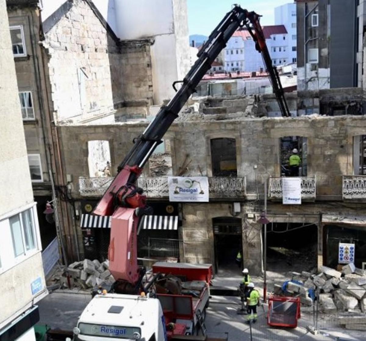 Trabajos en el edificio