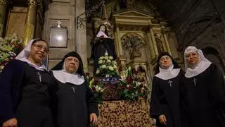 Vilagarcía honra a Santa Rita, la abogada de los imposibles, en una devoción que une fe, tradición y clausura