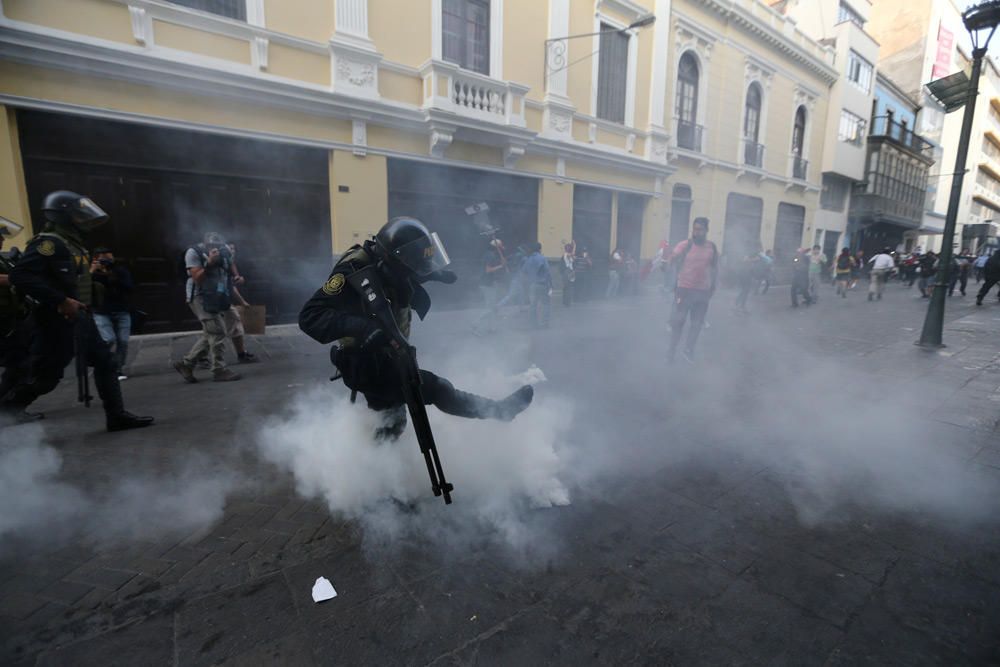 Protestas en Perú por el indulto a Fujimori