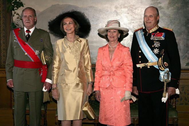 Felipe VI, Letizia y la reina Sofía asistirán el miércoles al funeral de Estado de Harald V en Oslo