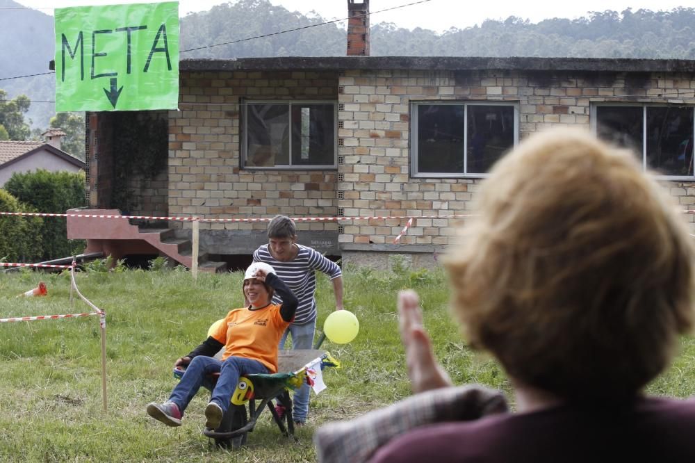 ¡Con el tractor a toda mecha!