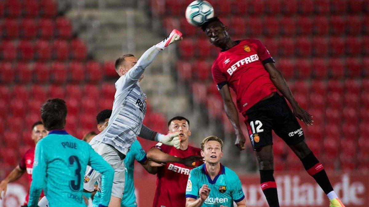 El Barça jugó hace apenas unos meses en un vacío Visit Mallorca Estadi