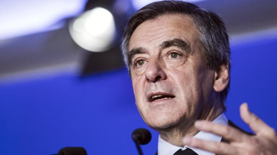 El candidato conservador a la Presidencia francesa, François Fillon.