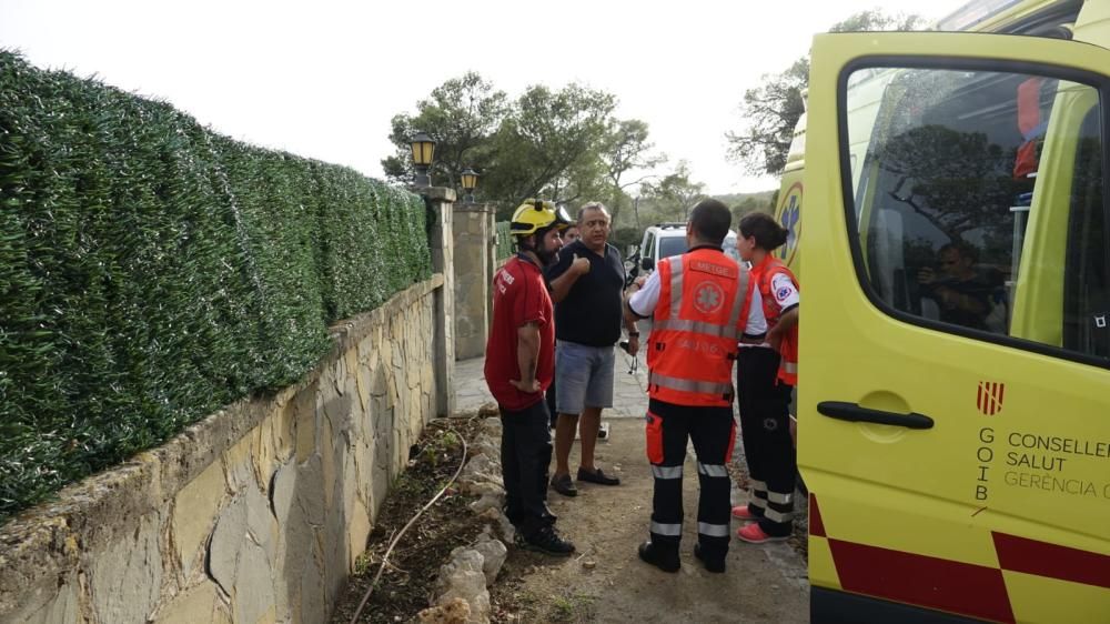 Un turista muere al caer por un acantilado tras ceder una barandilla en Calvià