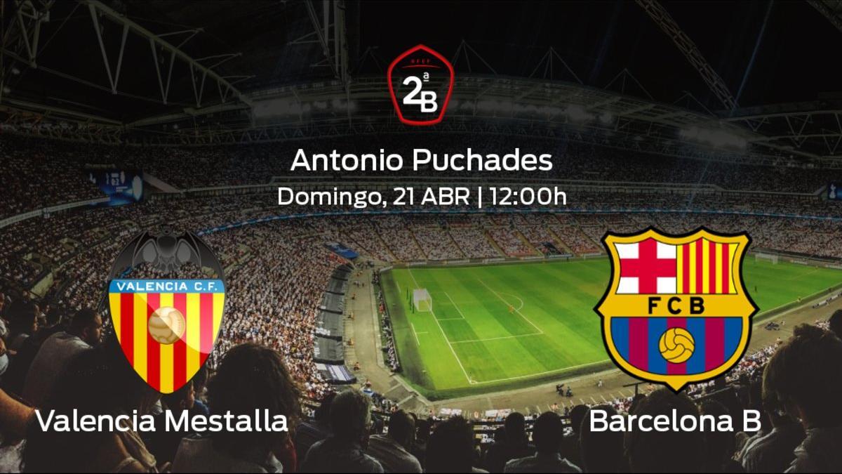 Previa del enfrentamiento de la jornada 34: Valencia Mestalla contra Barcelona B