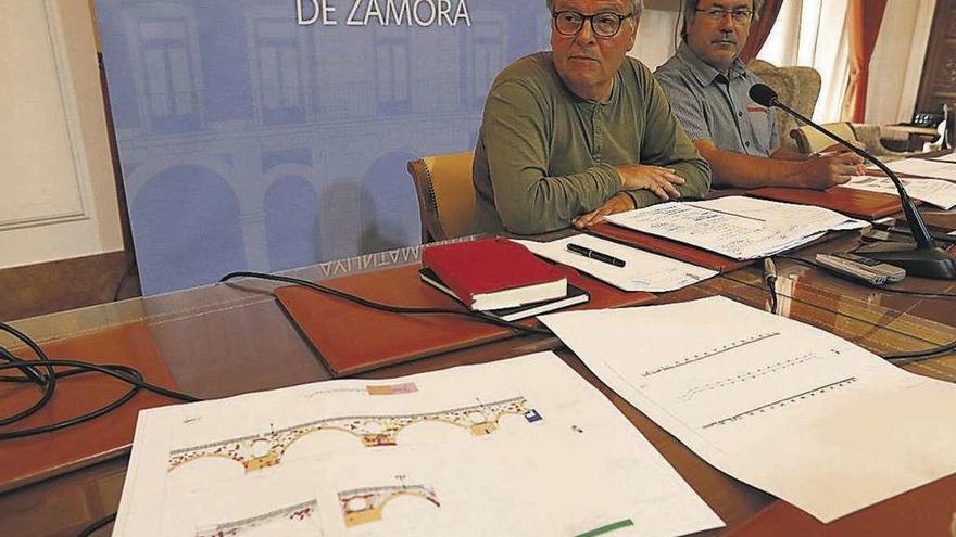 Zamora llama de nuevo a la puerta de Fomento para restaurar el Puente de Piedra y el Mercado