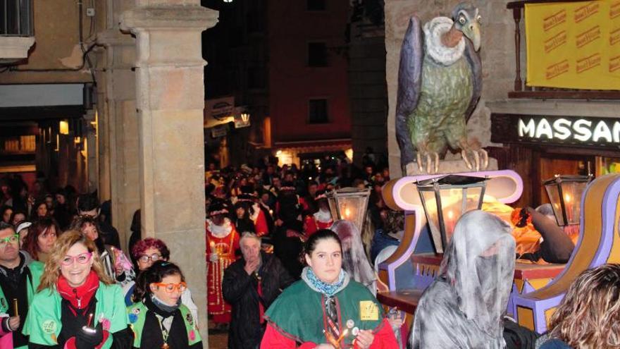 Un moment de la jornada de clausura del Carnaval solsoní.