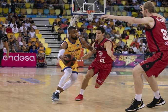 26.09.19. Las Palmas de Gran Canaria. Baloncesto ACB Liga Endesa 2019/20. Herbalife Gran Canaria - Casademont Zaragoza. Gran Canaria Arena. Foto Quique Curbelo  | 26/09/2019 | Fotógrafo: Quique Curbelo