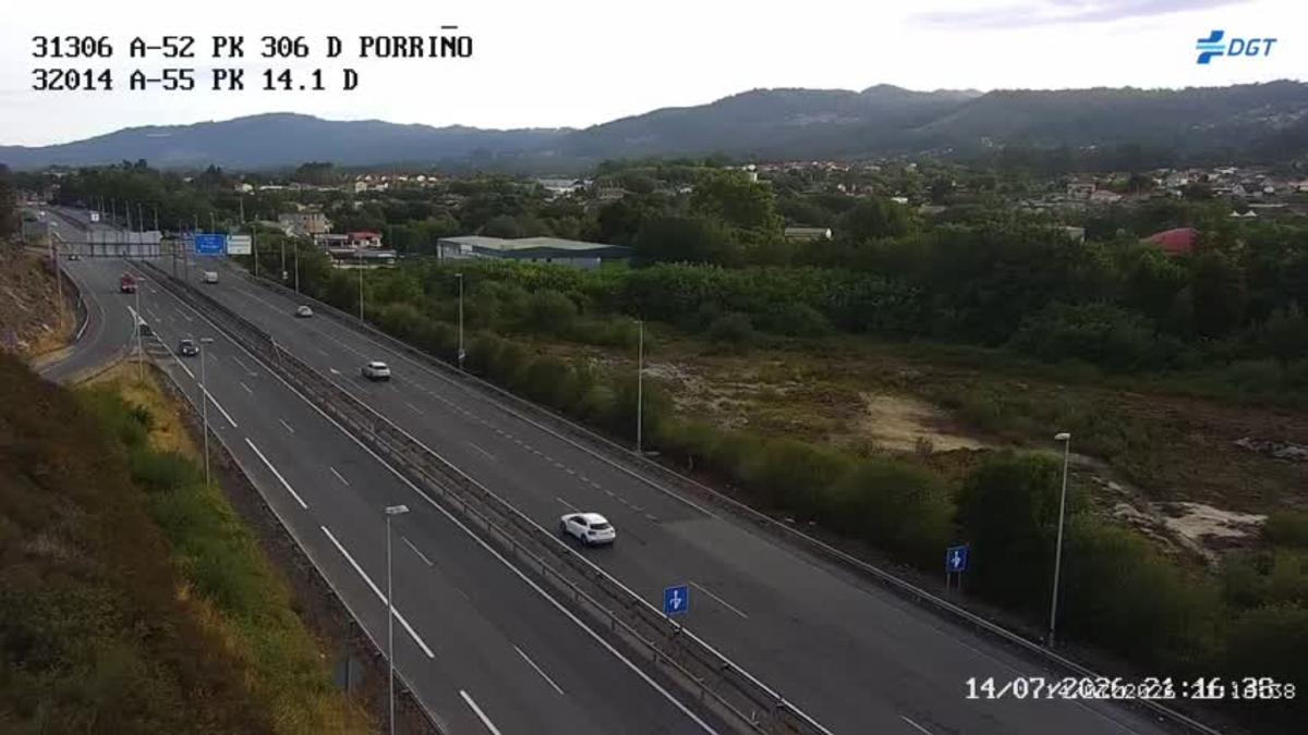 Una ciudad paralizada por el España-Francia: así están las carreteras de Vigo y su área