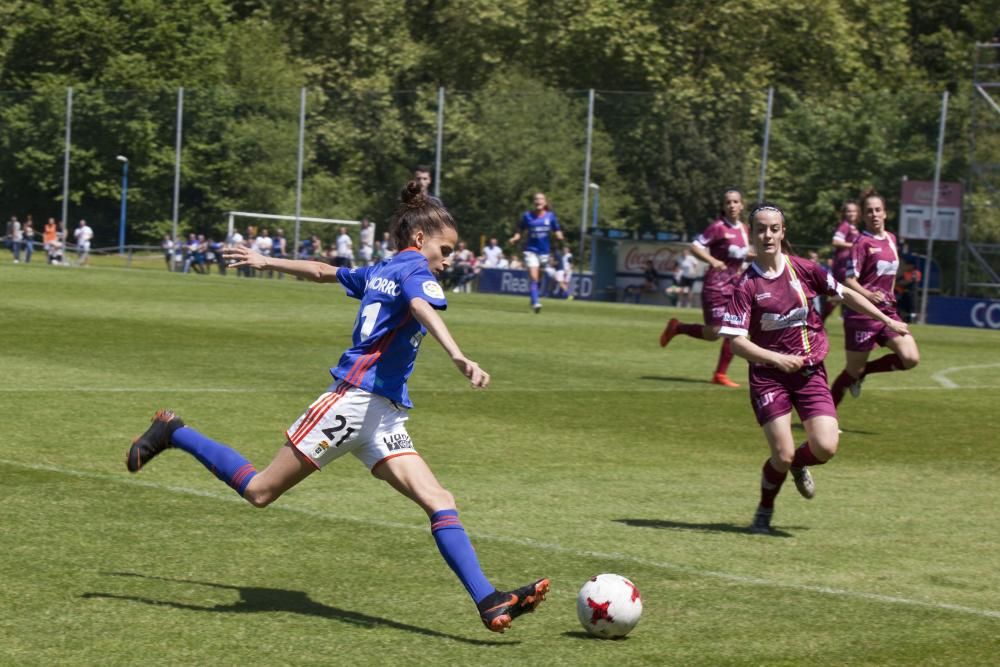 El partido del Oviedo femenino, en imágenes