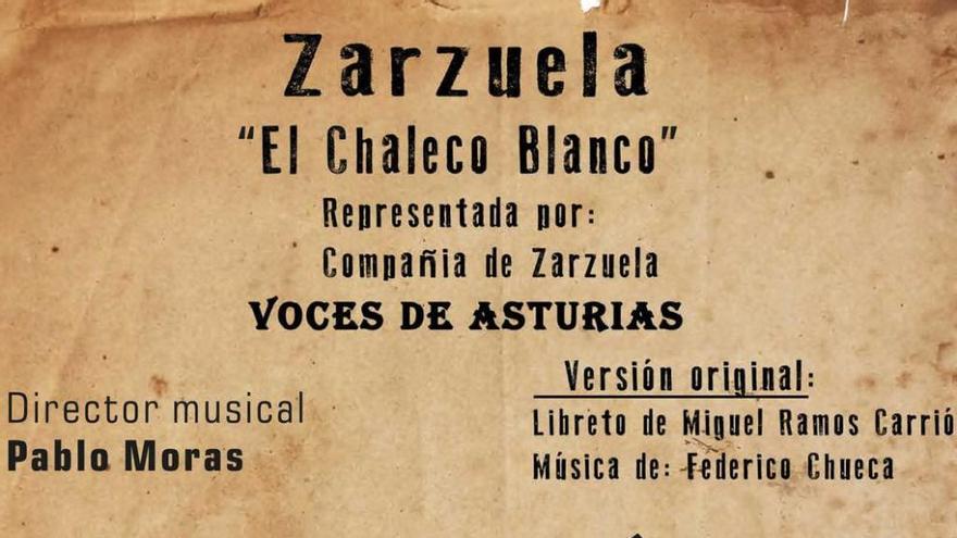 Cartel de &quot;El chaleco blanco&quot;.