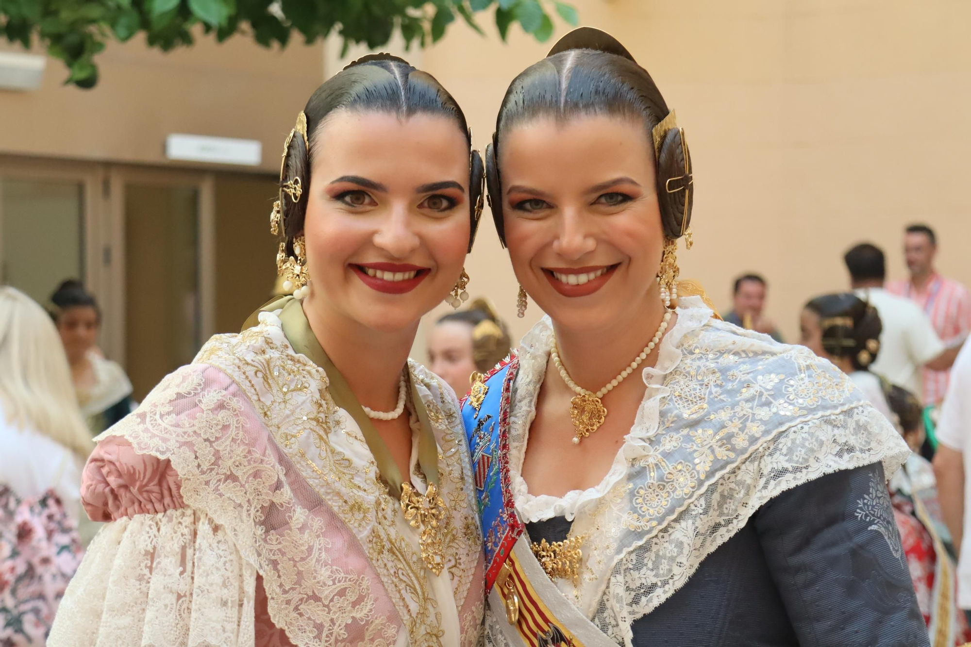 Las candidatas a Fallera Mayor de València 2026 se estrenan en la Batalla de Flores