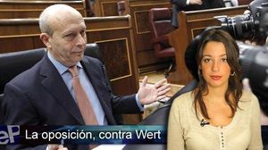L’oposició, contra Wert, a ’El informativo’.