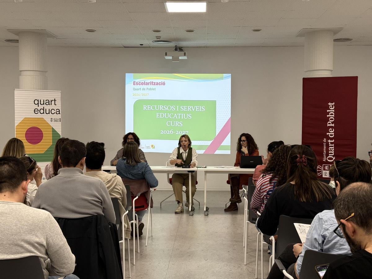 La programación ha arrancado con una charla informativa sobre el proceso de admisión para el curso 2026-2027.