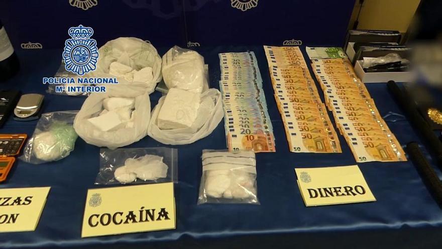 Golpe al tráfico de cocaína en Asturias: 13 detenidos en Gijón y Oviedo y dos kilos de droga incautados