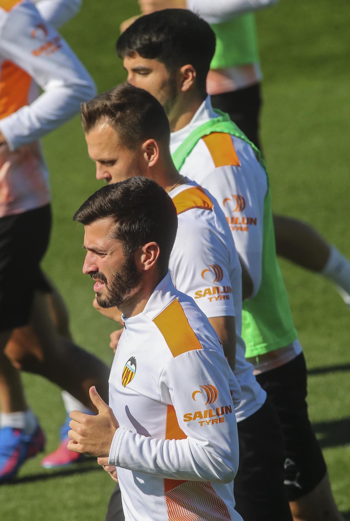 Así ha sido el entrenamiento del Valencia CF