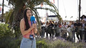 Una de las aspirantes del primer casting de OT en 2025, celebrado en Barcelona.
