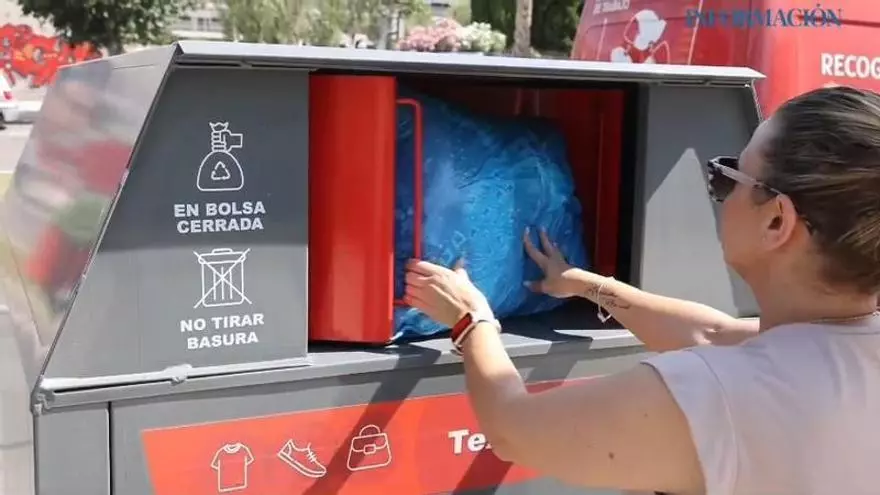 Recogida textil: Así funciona Alicante Cambia la Moda