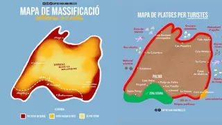 De la masificación a los ‘influmierders’: los cinco mapas más locos de Mallorca
