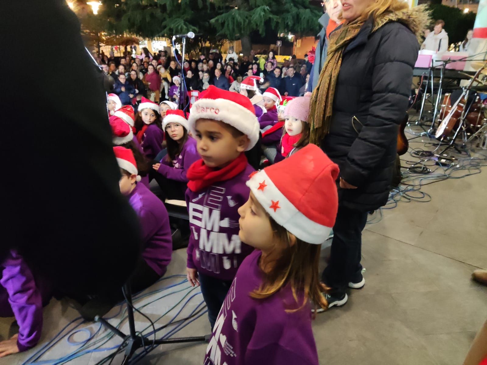 Los niños cantan la Navidad de Moaña