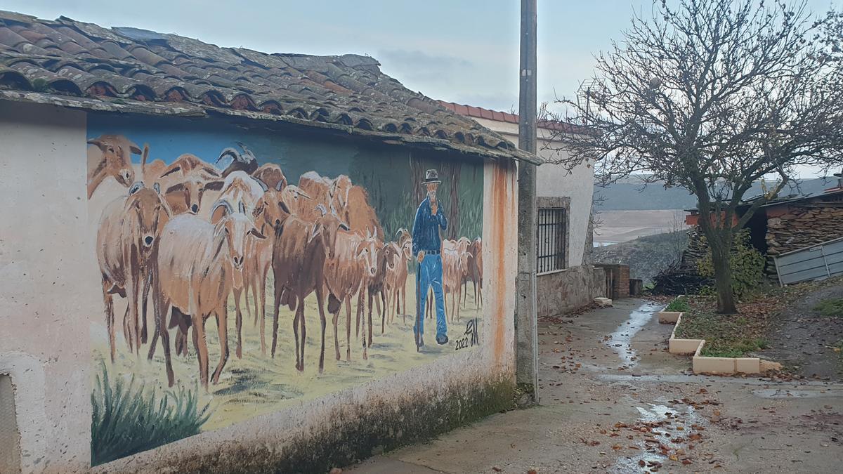 El pueblo de Zamora que tiene más murales que vecinos.
