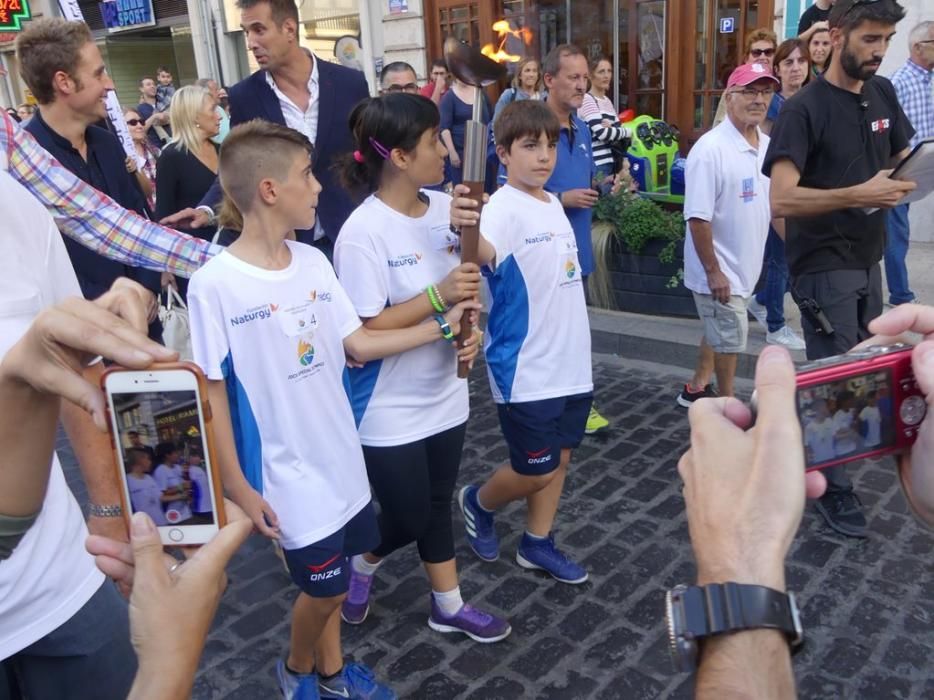 La flama dels Special Olympics arriba a Figueres