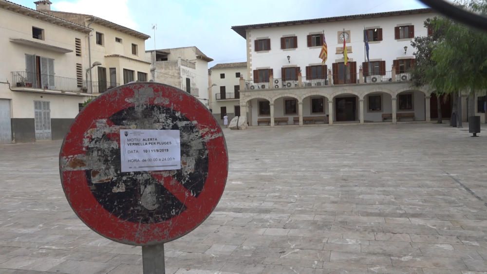 Sant Llorenç se prepara ante las posibles tormentas