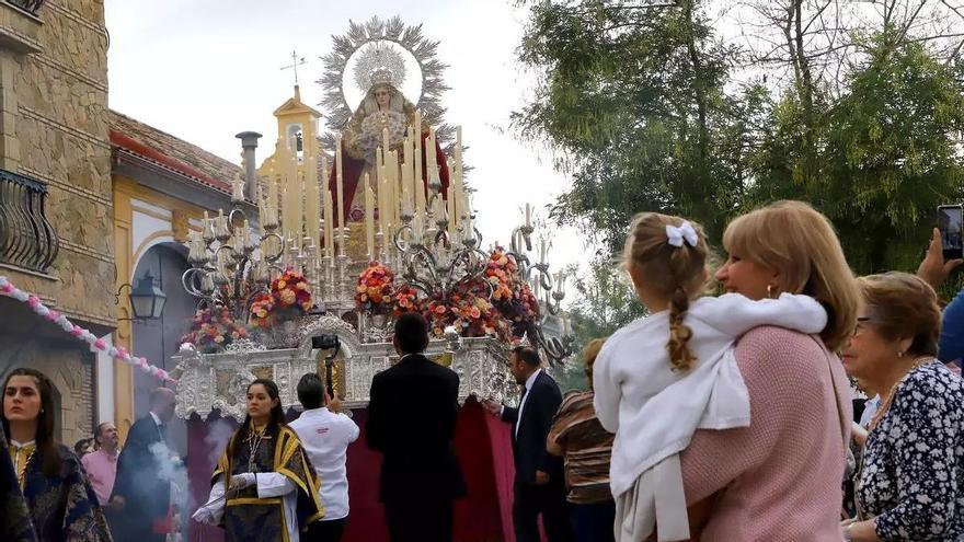 Todo listo para la Presentación de la Virgen del Rayo tras su restauración