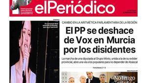 La portada de EL PERIÓDICO del 14 de abril de 2026