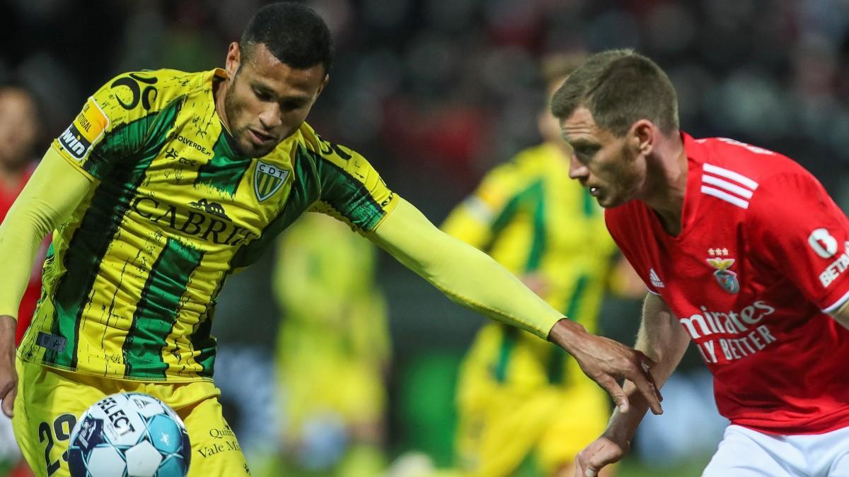 Imagen de archivo de un partido entre el Tondela y el Benfica