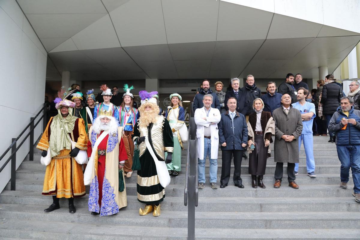 Fotogalería | Visita de los Reyes Magos al Hospital Virgen Macarena