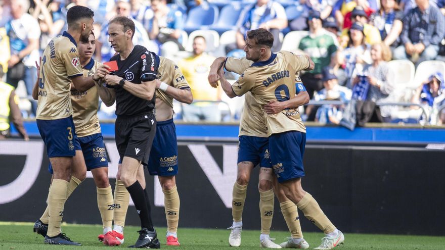 Barbero, dos partidos de sanción y adiós a la temporada