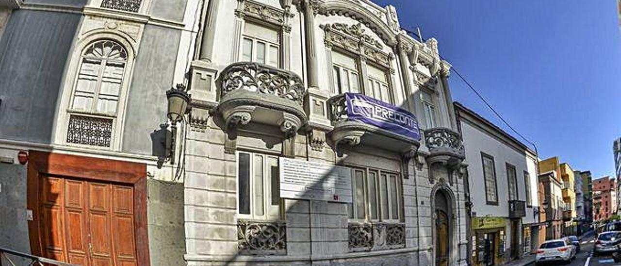 Fachada del palacete de Malteses que será reconvertido en hotel urbano bajo el grupo Cordial.