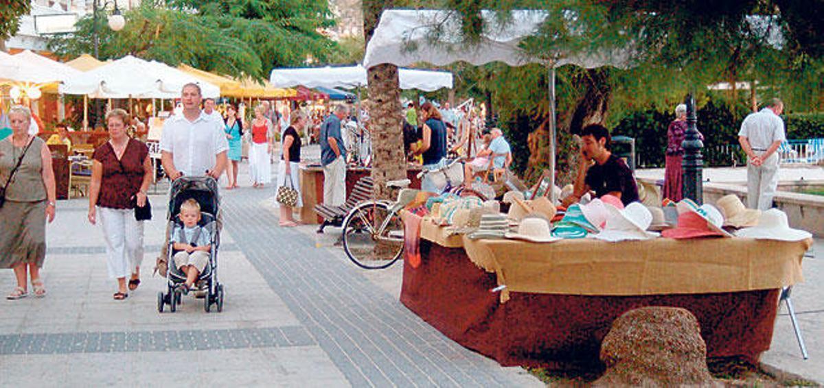 El paseo Anglada Camarasa del Port, donde se ubica el comercio beneficiado.