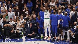 Los Celtics vencieron a los Mavericks en casa y solo un partido los separa del anillo