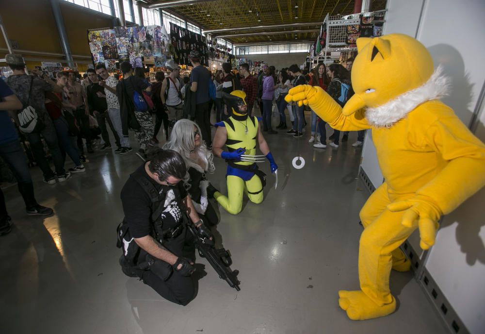 El VIII Salón del Manga de Alicante abarrota IFA