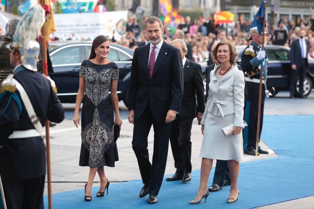 Premios Princesa de Asturias 2018:La alfombra azul en el teatro Campoamor