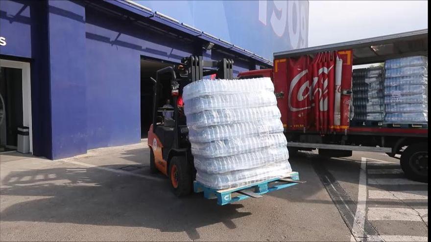 El Levante repartirá 50.000 botellas de agua para el Derbi
