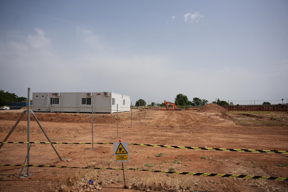 Terrenos en Pino Montano donde se están realizando las obras del metro de Sevilla. A 06 de junio de 2024, en Sevilla (Andalucía, España). 06 JUNIO 2024 María José López / Europa Press 06/06/2024 / María José López;