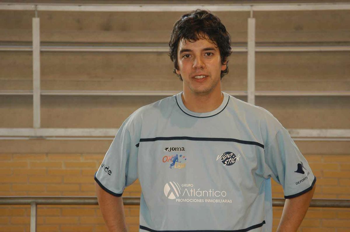 Antón Viladrich, en su primera etapa en el Vigo Stick.