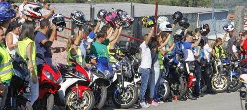 Moaña y el mundo del motor acompañan a Dani Rivas en su funeral